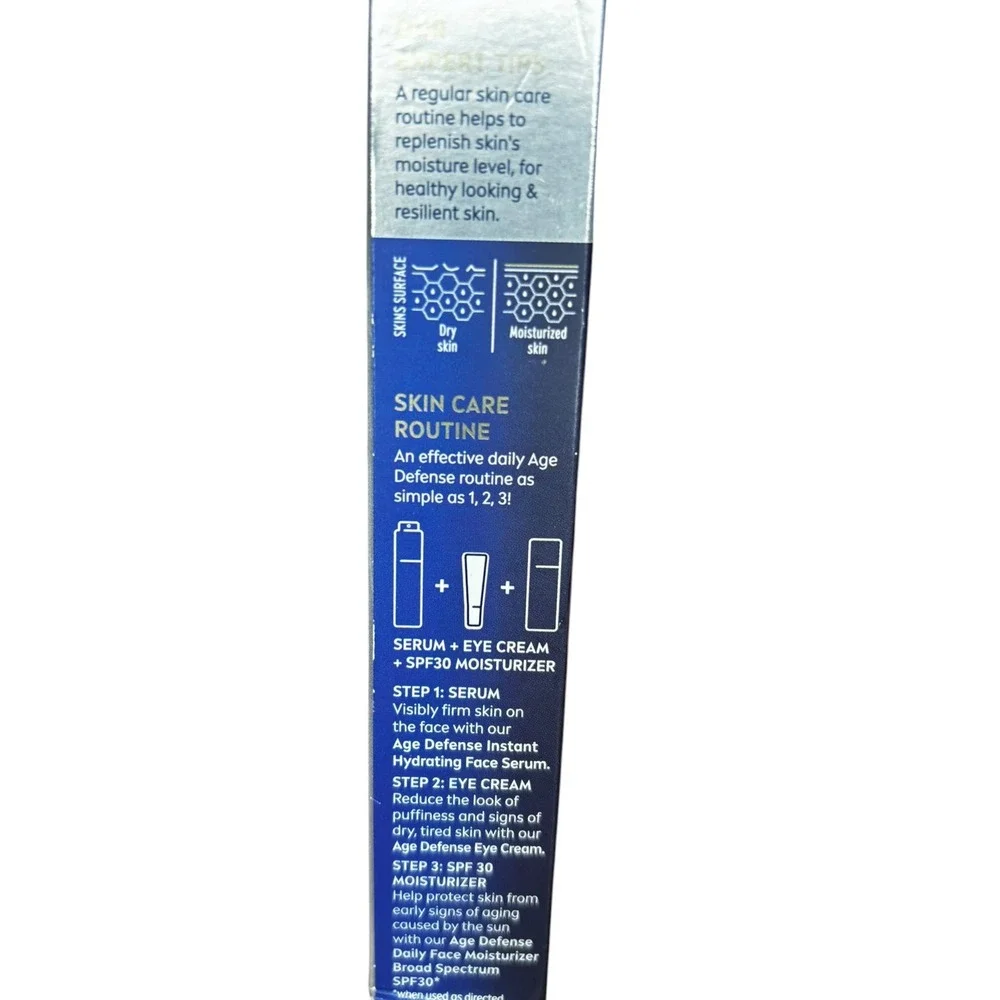 Nivea Men Age Defense Eye Cream Hyaluronic Acid Anti Aging 0.5oz 15ml New